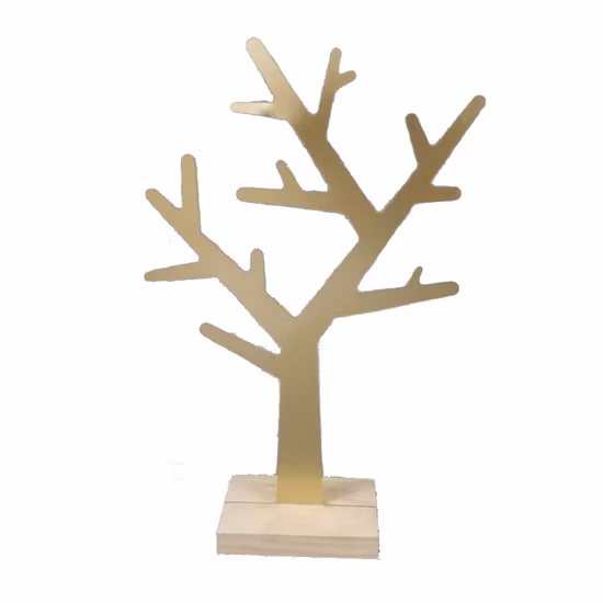 Romantic Tree Shape Jewelry Display Stand Earring Necklace Holder Jewelry Hanging Rack for Home Showcase